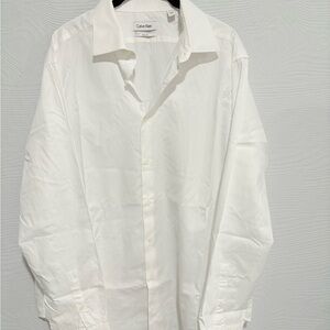 Calvin Klein Men's White Shirt